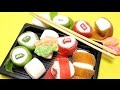 Candy Sushi Rolls - Dessert Surprise with Chopsticks