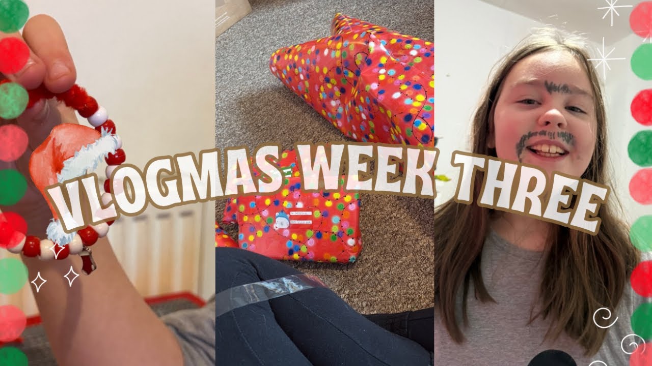 Третья неделя VLOGMAS | Последнее Рождество и ощущение давления