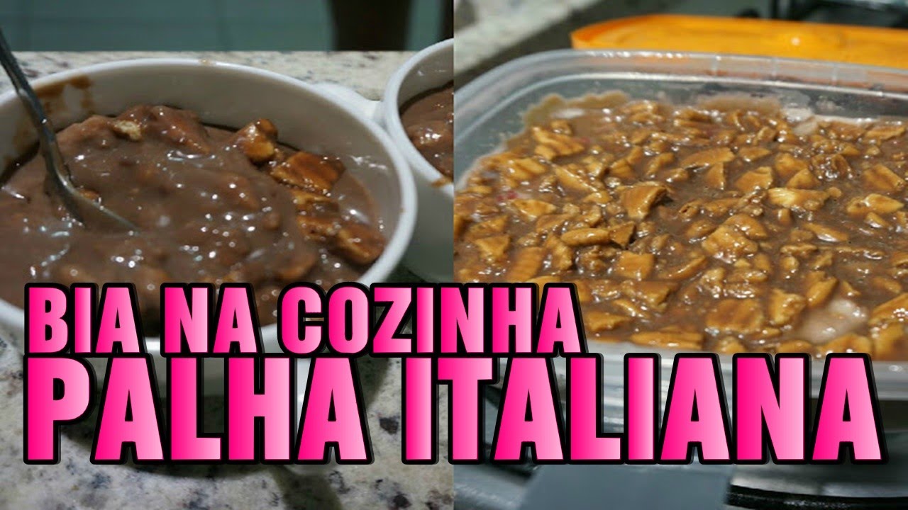 COMO FAZER PALHA ITALIANA - YouTube