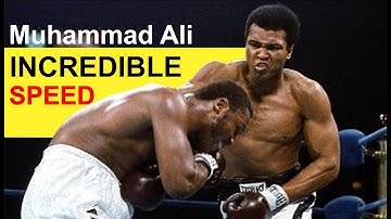 Muhammad Ali Amazing Speed