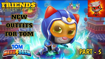 Talking Tom Hero Dash Walkthrough Gameplay Part - 5 Superhero Tom (iOS, Android)