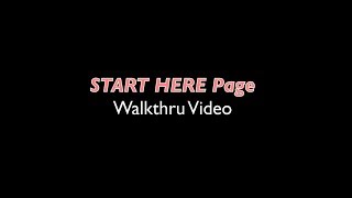 START HERE Page Walkthru [V00b]