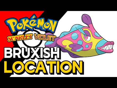 Pokemon Scarlet & Violet - Bruxish Location