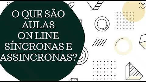 Qual a diferença de uma transmissão síncrona é uma transmissão assíncrona?