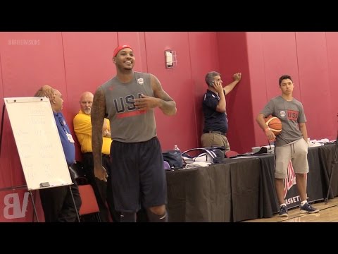 Carmelo Anthony USA Training Las Vegas Full Highlights | Team USA at UNLV July 2016