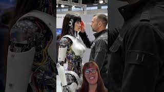 Celebrity Can’t believe a Robot kissing back this is really happening @followers @highlight @everyone #robot Wealth