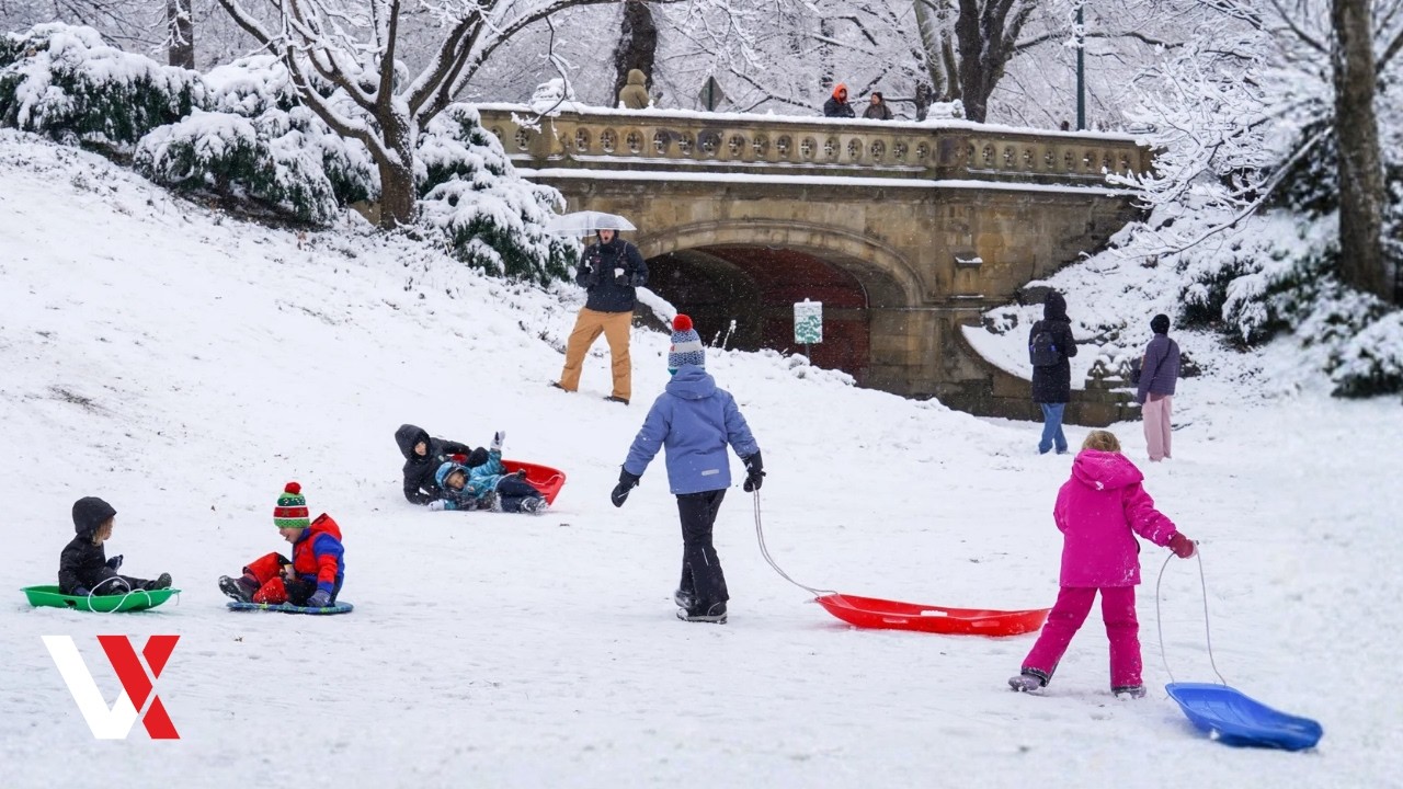 “A Very Special Moment!” Manhattan Transformed As Snow Blankets The City | VERTEX | VERTEX
