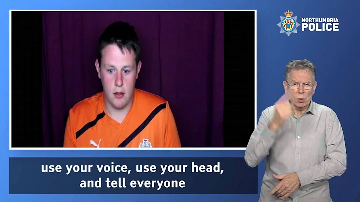 Hate Crime experience - British Sign Language - James - South Tyneside