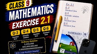 Class 9th(updated syllabus) : Chapter 2 ;Exercise 2.1 ; Q3 ,Q4, Q5, Q6