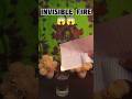 Invisible fire 🔥🔥#experiment #viral #subscribe #shorts #trending