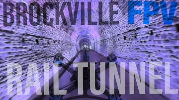 CANADAS FIRST RAILWAY TUNNEL BROCKVILLE ONTARIO, BetaFPV TWIG XL, Runcam Link Phoenix HD