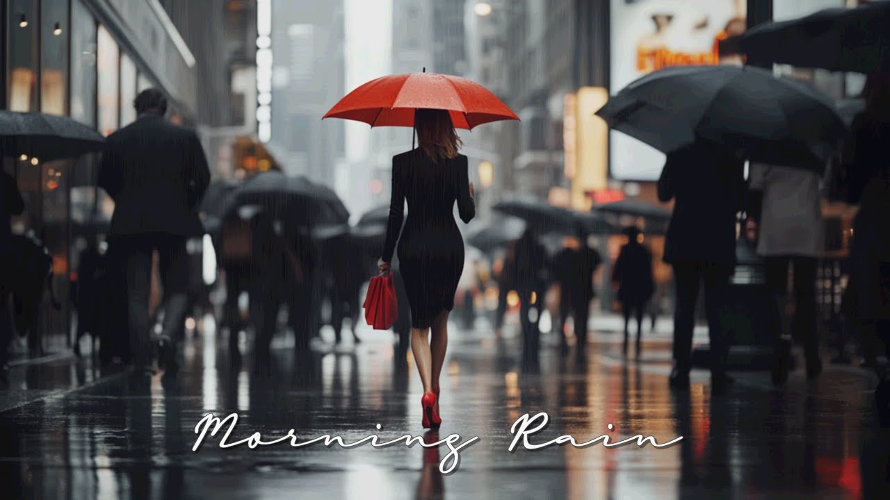[music] Morning Rain | Going to work on a rainy day - YouTube