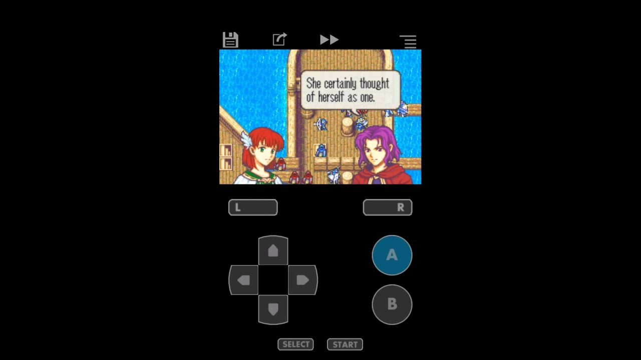 Fire Emblem Erk and Priscilla support conversation