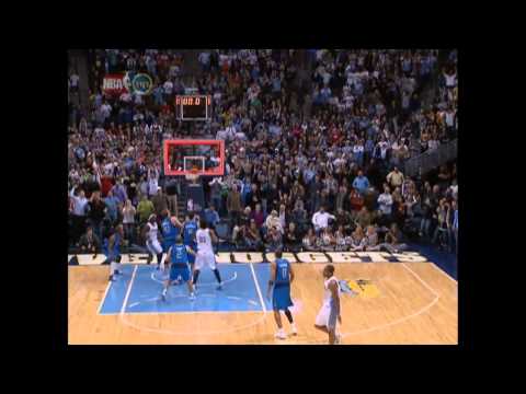 Arron Afflalo with the game winner against the Mav...