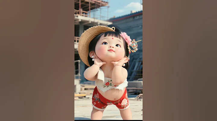 Adorable AI Baby Dancing #baby #aibaby #cute #adorable #dance #cutebaby #shorts #shortvideo