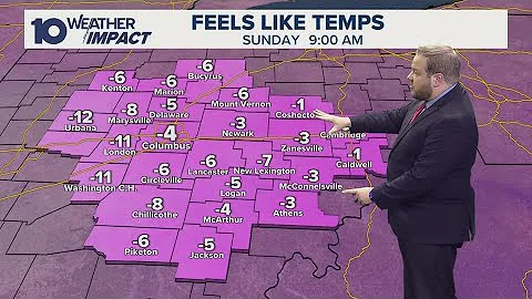 Columbus, OH Weather | Snowfall totals reach 7 inches Saturday night in parts of central Ohio