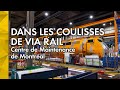 Dans les coulisses de via rail canada au centre de maintenance de montral