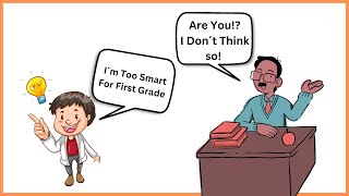 Funny Joke Of The Day | Too Smart For First Grade screenshot 4