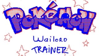 Pokémon Wailord trainer- Animation