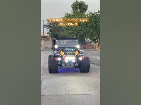 Modified Jeep #thar #modifiedjeep #jeepaccessories #jeeplife #