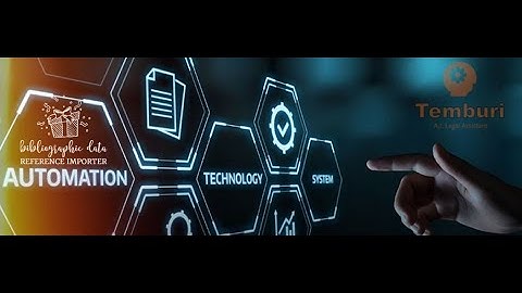 Temburi  Reference Importer