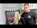 The Best Way to Clean Stinky Towels!
