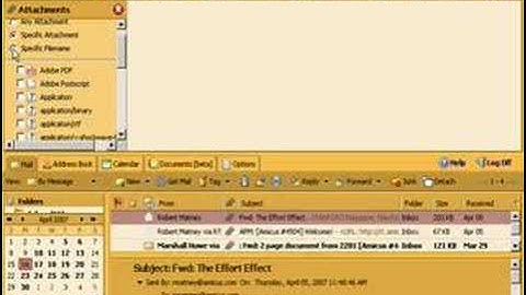 Envoy w/ Zimbra Inside: Advanced Search Creation