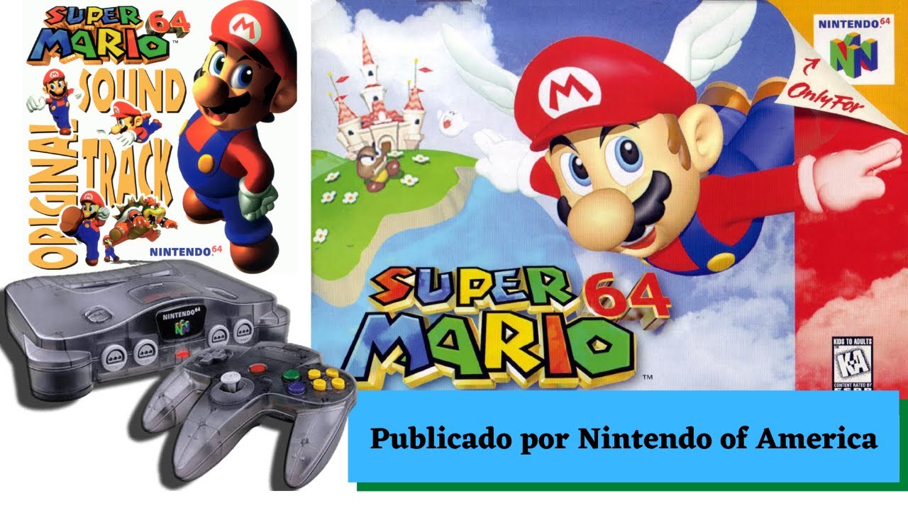 🎵 Soundtrack Super Mario 64 | Banda Sonora | Music Original 💿