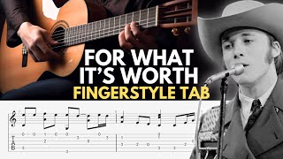 For What It's Worth Fingerstyle - Buffalo Springfield