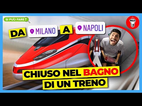Da Milano a Napoli Chiuso nel Bagno di un Treno Senza Biglietto - [Si Può Fare?] - theShow