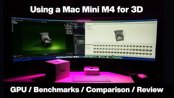 Apple M4 Mac Mini (base Spec) for 3D - Full Review & benchmarks in Blender & Agisoft