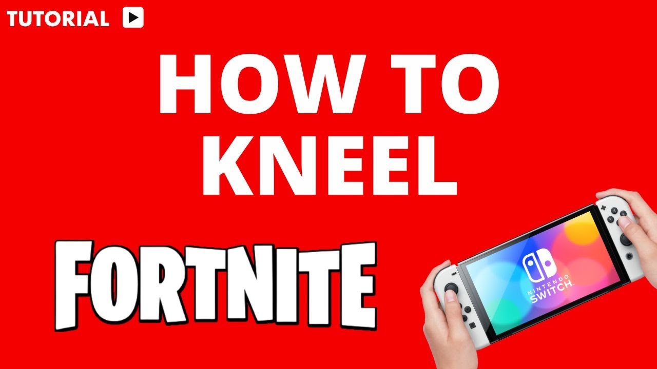 How to kneel in Fortnite on Nintendo Switch YouTube