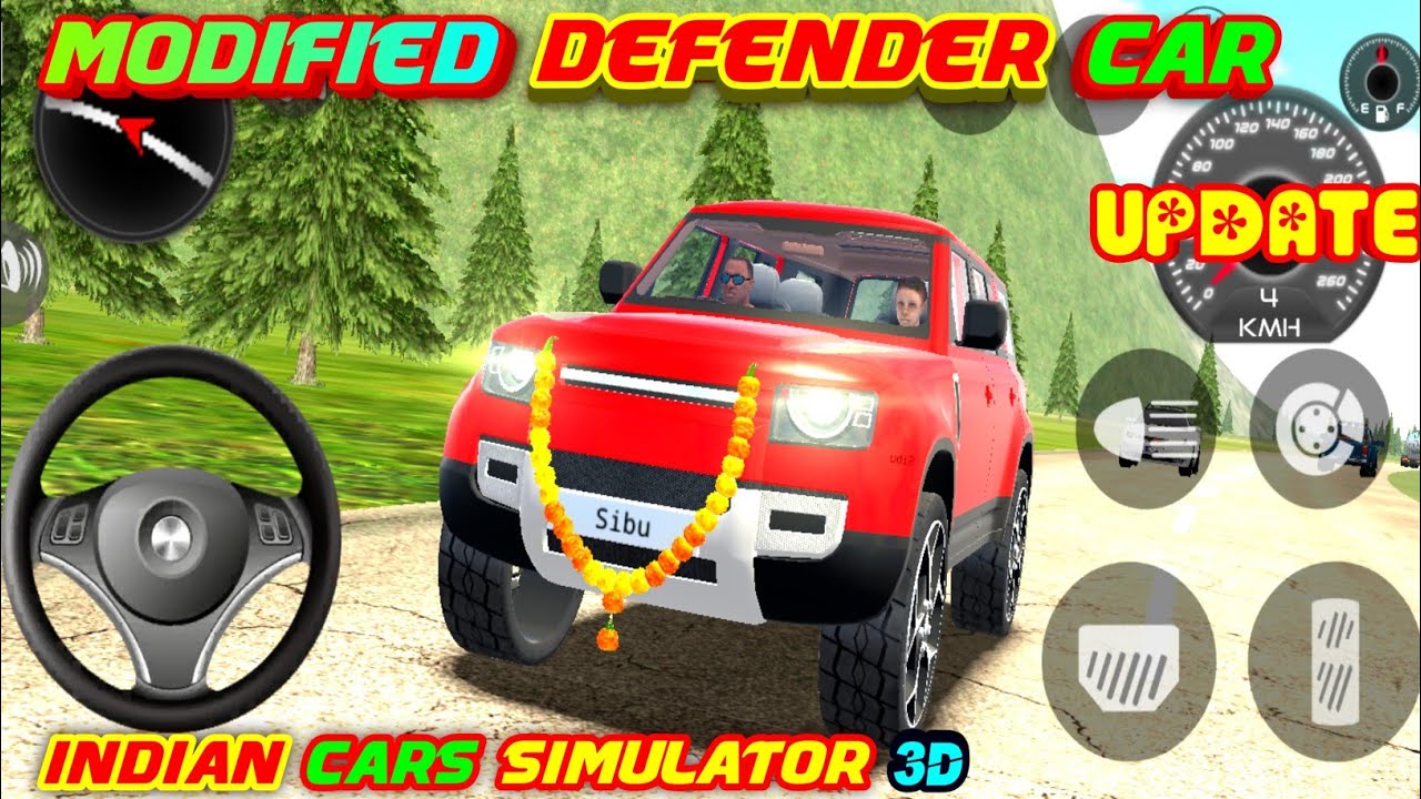 Modified Defender Car Update in Indian Cars Simulator 3d Indian Car