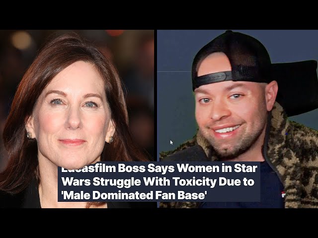 KATHLEEN KENNEDY SAYS STAR WARS FANS HATE WOMEN - I'M GOING IN class=