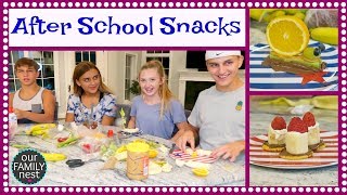 AFTER SCHOOL SNACKS - WHO MAKES THEM BEST?