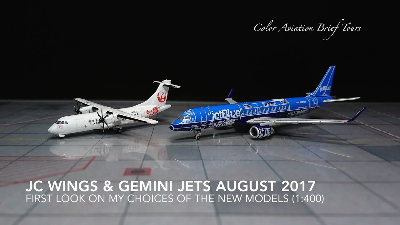 A/J　4点おまとめ 1:400 JAC ATR42 & jetBlue Blueprint Livery of JC Wings & Gemini