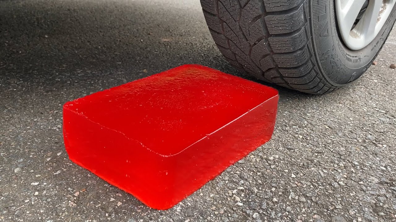 EXPERIMENT CAR VS JELLY 4 YouTube