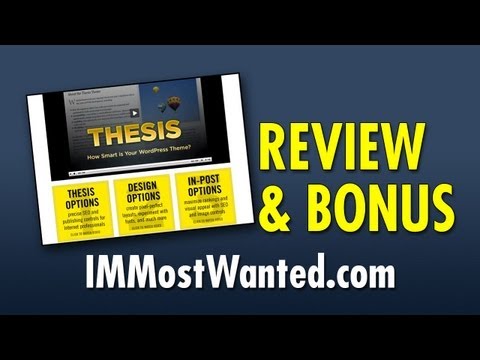 Thesis Review & Bonus