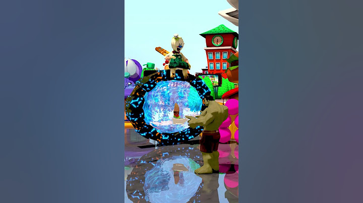 Hulk was surprised by what flew out of the portal with clown #shorts #anime #animation