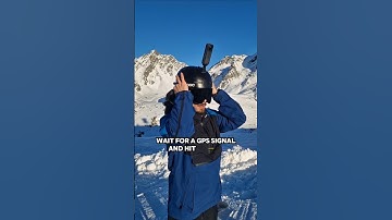 HOW TO ADD A SPEEDOMETER🤔 🚀🚀🚀🚀 📷shot on @insta360 X4 #wintersports #snowboarding #shorts