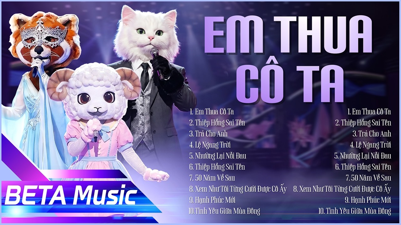 Em Thua Cô Ta, Thiệp Hồng Sai Tên... Top Hit Ca Sĩ Giấu Mặt Hot Nhất 2025 | Nhạc Ballad Hot TikTok