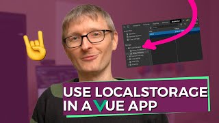 Use localStorage in a Vue App screenshot 3