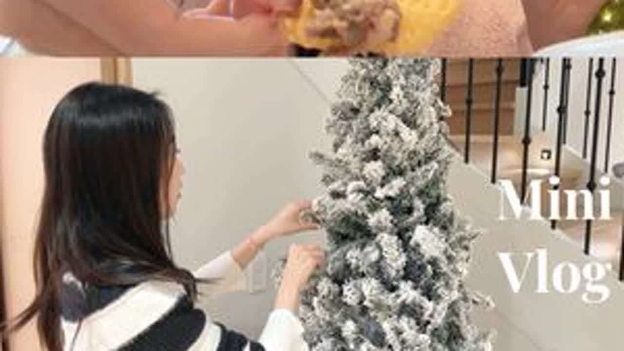 预备圣诞vlog，倒数日历，和购物拆箱#vlog #海外生活 #留学 #我的生活日记 #宅家vlog