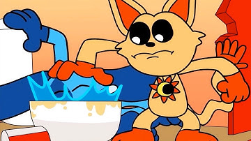 Catfeine x Dogpressed But They Hate Each other ?! - Poppy Playtime Chapter 3 Animations