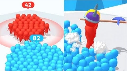 count master | crowd runnr 3d (Android/ios) walkthrough all lavel gameplay