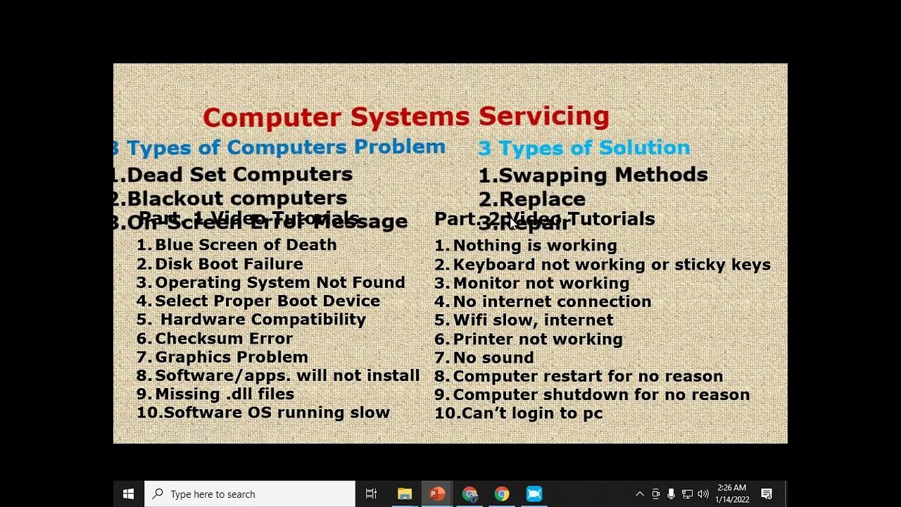CSS Computer Systems Servicing - YouTube