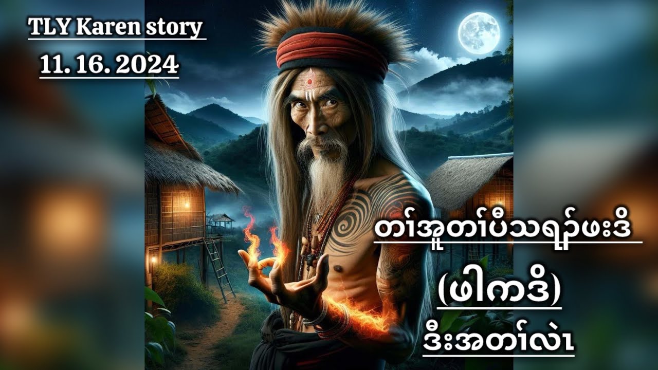 Karen story/တၢ်အူတၢ်ပီသရၣ်ဖးဒိၣ်ဖါကတိ/11/16/2024