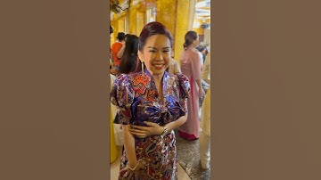 Ns Bình Tinh thật là xinh đẹp tại Tịnh Xá Lộc Uyển