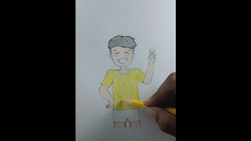 RG Bucket List Character Drawing With Pencilcolor ‎@RGBucketList  #shorts