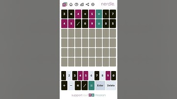 Nerdle Game 39 Solution - 27th February 2022